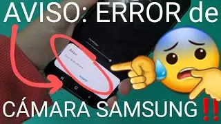 📱📸🔨 How to FIX SAMSUNG CAMERA ERROR (FIX NOTICE: CAMERA ERROR) STEP BY STEP