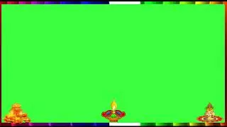 Border light || green screen video full HD ||