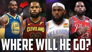 The 4 Teams MOST Likely To Land LeBron James This Summer...