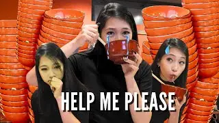 I Tried Japan's EXTREME Soba Noodle Challenge #REGRETS