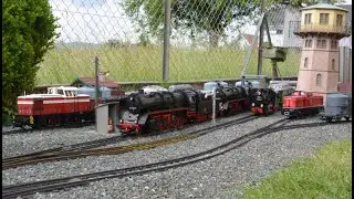 Gartenbahnfest 2022 auf der Ehrabocher Gartenbahn