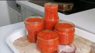 HOT HOMEMADE ADJIKA. RUKAMI KAVKAZA WITH ERIK