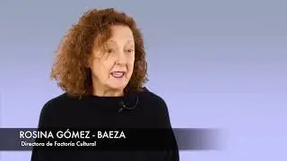 Rosina Gómez-Baeza Directora de Factoría Cultural