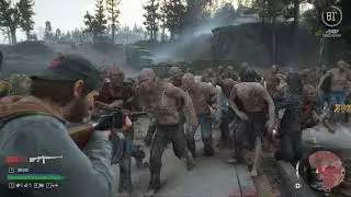 Days Gone: Killing a horde (PC 60FPS)