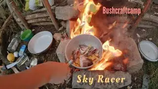 Bushcraft Übernachtung