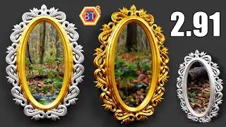 Blender 2.91 - 3D Modeling Beginner Tutorial | Mirror Modeling