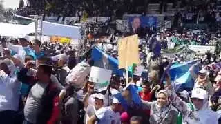 مقتطفات من التجمع الذي نشطه عبد المالك سلال بـ عنابة (12/04/2014)