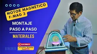 F-mag 3 Magnetic Motor Assembly, step by step