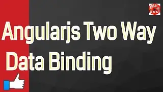 Angularjs Two Way Data Binding
