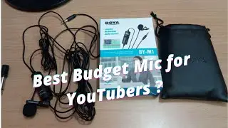 Best Budget Mic for YouTubers | BOYA BY-M1|  FOR SMARTPHONES DSLR |