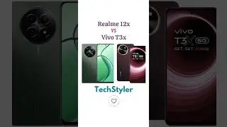 Vivo T3x Vs Realme 12x