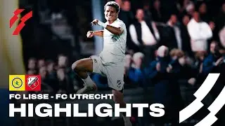 FC Utrecht VERSLAAT FC Lisse en BEKERT VERDER 🏆 | HIGHLIGHTS