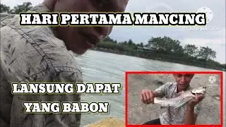 Hari pertama mancing gak nyangka dapat sebesar ini