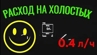 Расход топлива на холостых оборотах Skoda.