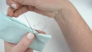 How to Hand Sew a Slip Stitch (Ladder Stitch) SO EASY!