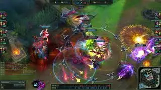 [LoL] The big final teamfight to a 50 minute game