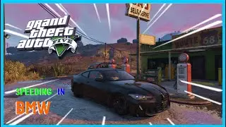 Grand Theft Auto 5 - Speeding BMW/Mods/Gameplay