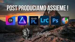 Post produciamo assieme un po' di foto con vari programmi!