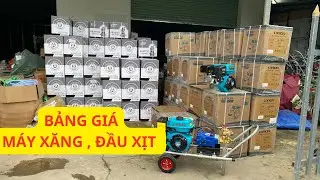 BẢNG GIÁ ( Máy Xăng Loncin , Đầu Xịt Arimitsu )