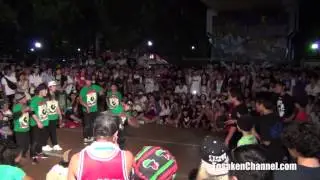 B-BOY PARK 2013 8.18 7/8 K.A.K.B VS 九州男児JR.
