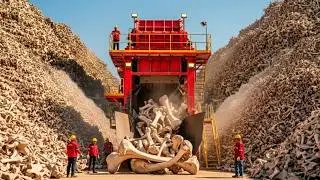 Inside the MASSIVE Toothpaste Factory Process – How Animal Bones Become Toothpaste