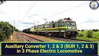 3 Phase Electric Loco TSD regarding failure of auxiliaries .