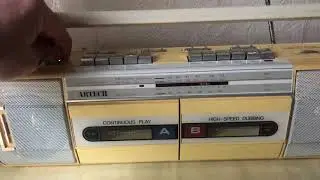 Boombox Artech DCR-330L.магнитола 80х. Продан