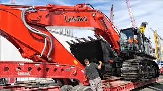 Link-Belt's Largest Excavator Leaving CONEXPO  2020