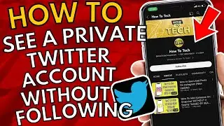 How To See A Private Twitter Account Without Following (EASY WAY!) 2023