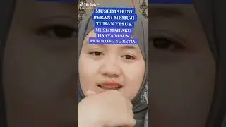 MUSLIMAH AKUI LAGU ROHANI KRISTEN BUAT DAMAI DI HATI NYA