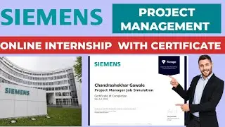 Internship for college students 2024 | work from home | Siemens Internship for Freshers Students