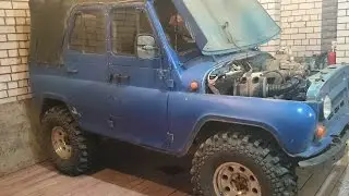UAZTech: Mercedes-Benz diesel tractor - 469 with OM616+5MKPP