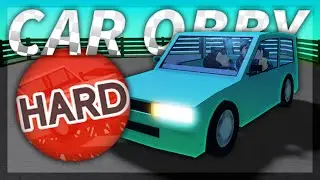 I FINALLY BEAT 'Hard' Level In CAR OBBY (Roblox)