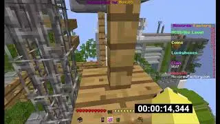 Fixed parkour speedrun WR 29,7 seconds.