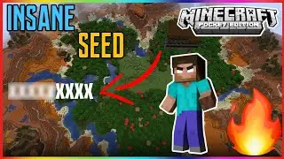 Insane Seed For Minecraft Pocket Edition 😮