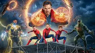 3 Spider-Mans & Dr Strange Ultimate Battle! 😱 | Spider-Man | New Hollywood Hindi Movies
