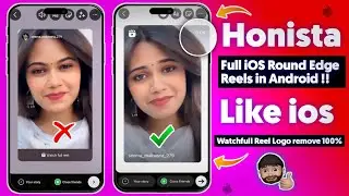 🔥Honisa iPhone story | Round Edge story with timer | iPhone story in android | iOS emoji’s