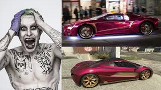 GTA V - Suicide Squad - The Joker Car
