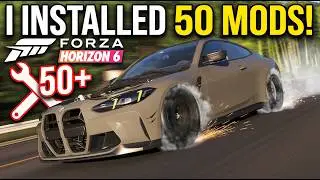 I installed 100 mods in Forza Horizon 6