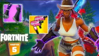 Shuri’s Black Panther Claws & Gwenpool’s Dual Micro SMG’s! ( Fortnite Chapter 5)