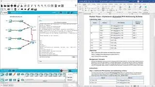 (CCNA-1-v7) 12.9.1 Implement a Subnetted IPv6 Addressing Scheme