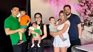 Cả gia đình lần đầu đi chơi xa. Biển cứng nhất ở Florida Mỹ