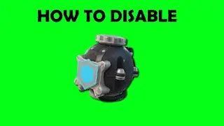 How to INSTANTLY Disable shield bubbles