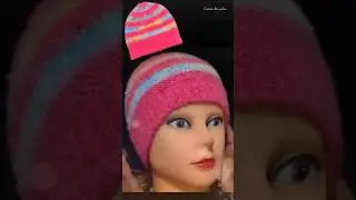 55 Gm Wool men🤩 knitting cap #sortsvideo #scarf
