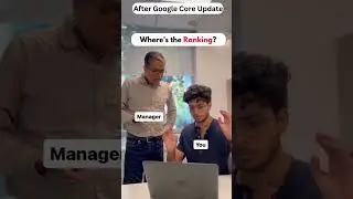 After Google ranking update 😂#digitalmarketing #googleupdate