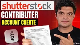 Shutterstock Contributor Account Kaise Banaye + Submit Tax form 