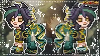 ✮⋆ Pony Town⋆˙ ∘₊✧─Kinich Cosplay Tutorial─✧₊∘ •°Genshin Impact°• ⋆˙ by szha ⋆˙