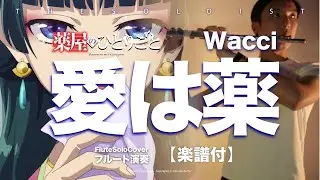 【愛は薬 / Wacci 】Flute Cover  -   TVアニメ『薬屋のひとりごと』第2クールエンディングテーマ   | TTM Winds