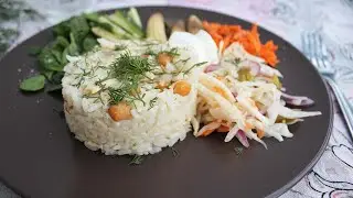 Rice Pilav with Chicken & Chickpeas