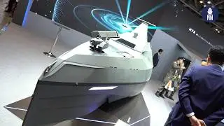 LIG Nex1 New Combat USV and Suicide USV at MADEX 2025